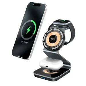 Cargador Inalámbrico 3 en 1