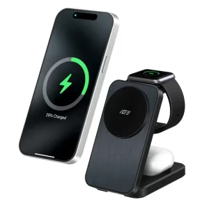 Cargador Inalámbrico Plegable 3 en 1