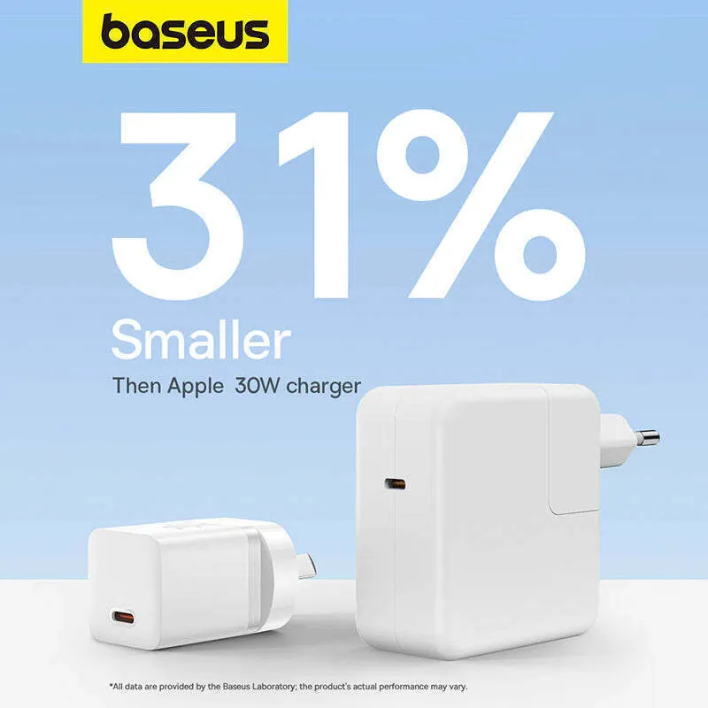 cargador mini 30w certificado