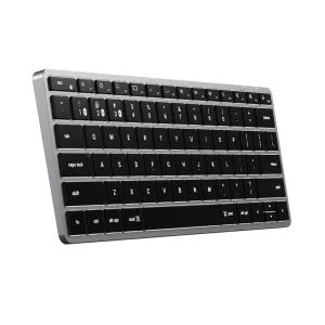 Teclado bluetooth retroiluminado (Space Gray) - SATECHI