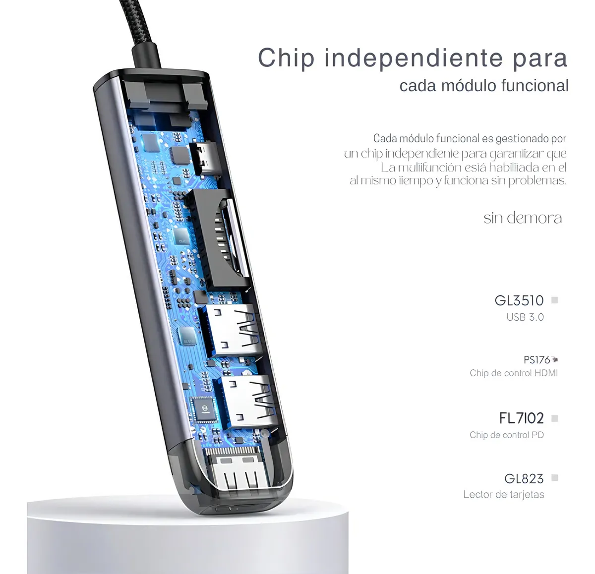 Hub Mcdodo 6 En 1 - Imagen 6