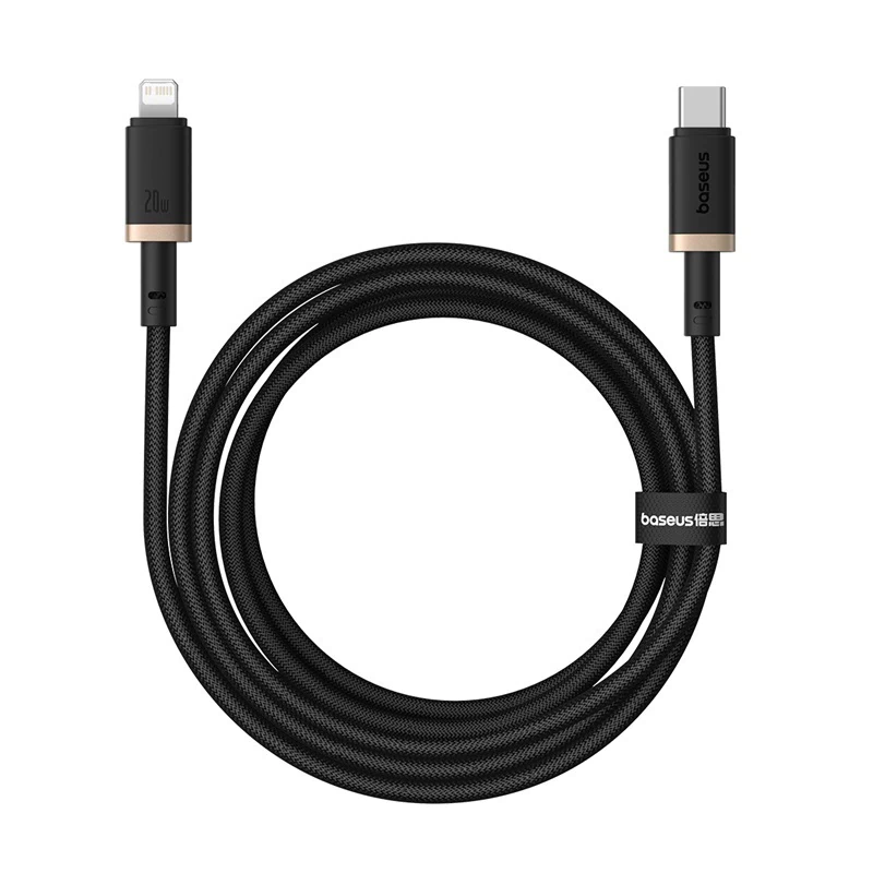 Cable Certificado BASEUS Dura Series USB-C a Lightning 20W 2 Metros - Imagen 2