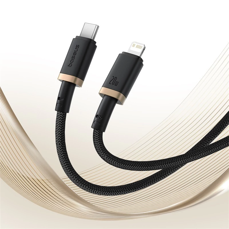 Cable Certificado BASEUS Dura Series USB-C a Lightning 20W 2 Metros - Imagen 6
