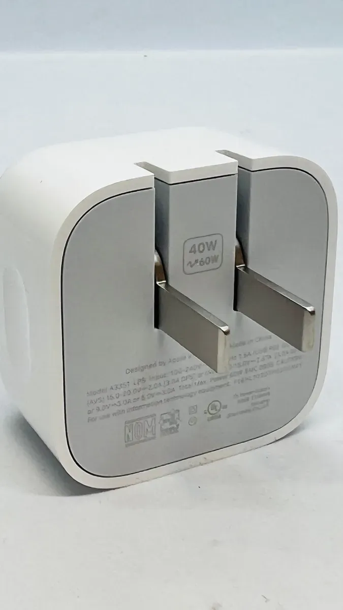 Apple Cargador Original 40W Dynamic Power Adapter (Hasta 60W Máx) - Imagen 4